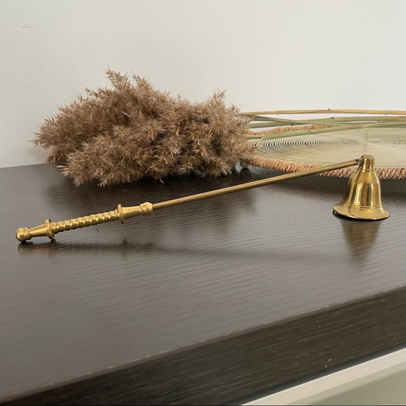 Vintage Brass Candle Snuffer - Picture 1 of 7